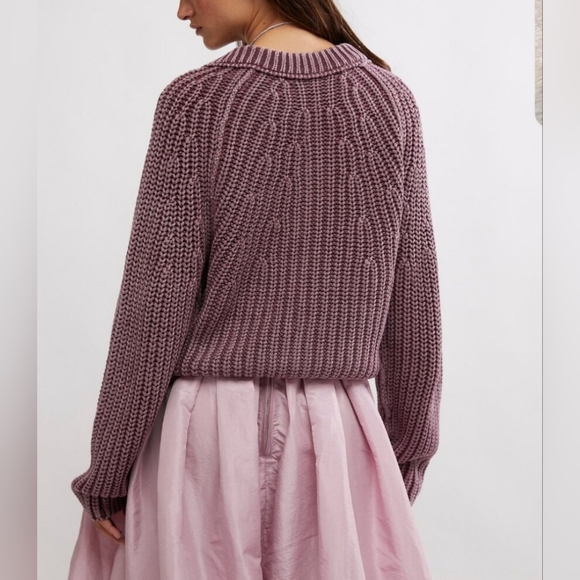 Free People Sweet Nothing Cardi/Moonscape - Picture 4 of 11